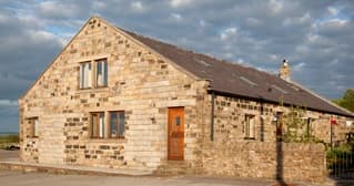 Stone building at Foxhill Fold